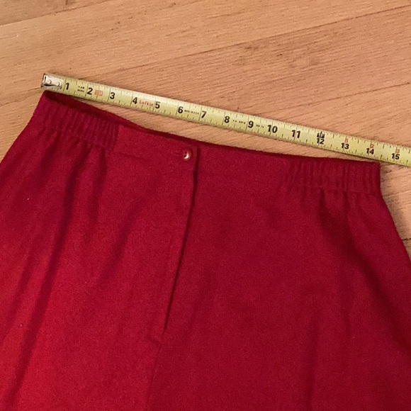 All wool A-line skirt and fully lined jacket with ornate gold buttons. - Picture 15 of 16